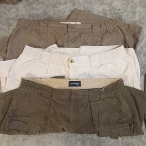 Set of 3 Men's cargo shorts